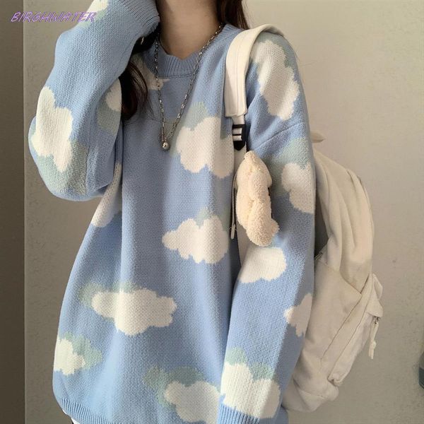 womens harajuku lovely preppy women sweater simple loose soft girl autumn korean knitwear pullover casual fashion sweaters, White;black
womens harajuku lovely preppy women sweater simple loose soft girl autumn korean knitwear pullover casual fashion sweaters, White;black