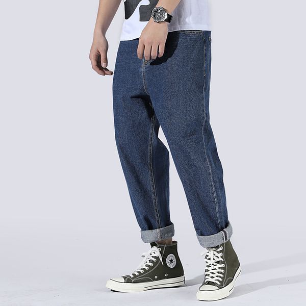 2021 new fashion streetwear loose fit big size 28-42 harem simple designer japanese style hip hop jeans men pencil pants tgpl, Blue
2021 new fashion streetwear loose fit big size 28-42 harem simple designer japanese style hip hop jeans men pencil pants tgpl, Blue