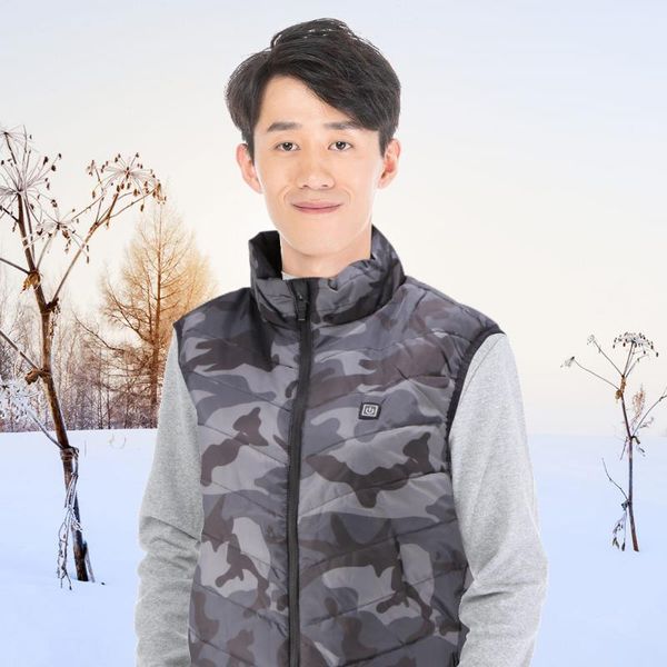 outdoor men women electric heated vest usb heating vest winter thermal cloth feather camping hiking warm hunting jacket, Gray;blue
outdoor men women electric heated vest usb heating vest winter thermal cloth feather camping hiking warm hunting jacket, Gray;blue