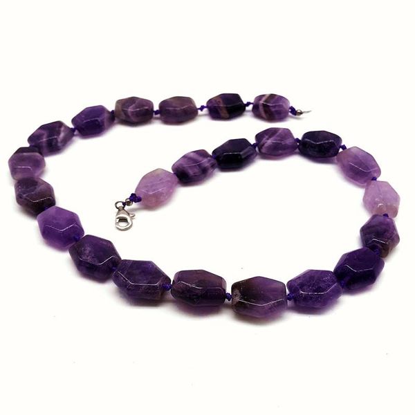 chokers hand made women necklace 48-50 cm/str faced bead nature amethyst 13x18 mm not glass really purple color party jewelry for girl, Golden;silver
chokers hand made women necklace 48-50 cm/str faced bead nature amethyst 13x18 mm not glass really purple color party jewelry for girl, Golden;silver