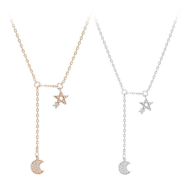 pendant necklaces silver full zircon moon necklace for women double layer star pendants elegant clavicle chain jewelry gifts
pendant necklaces silver full zircon moon necklace for women double layer star pendants elegant clavicle chain jewelry gifts