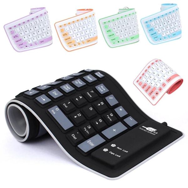 keyboards foldable silicone keyboard usb wired silicon flexible soft waterproof roll up silica gel for pc lapnotebook
keyboards foldable silicone keyboard usb wired silicon flexible soft waterproof roll up silica gel for pc lapnotebook