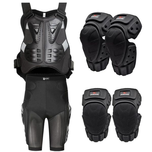 motorcycle armor wosawe sleeveless motocross full body protection vest jacket shorts kneepads protective gear suit
motorcycle armor wosawe sleeveless motocross full body protection vest jacket shorts kneepads protective gear suit