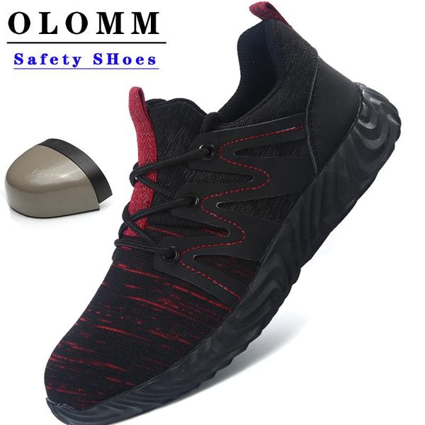 boots olomm safety work shoes steel summer anti-smash anti-puncture toe cap protection waterproof breathable mesh, Black
boots olomm safety work shoes steel summer anti-smash anti-puncture toe cap protection waterproof breathable mesh, Black
