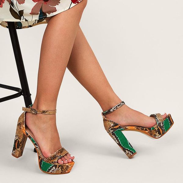 sandals 2021 summer style women fetish high heels serpentine peep toe thick platform buclek strap lady shoes, Black
sandals 2021 summer style women fetish high heels serpentine peep toe thick platform buclek strap lady shoes, Black