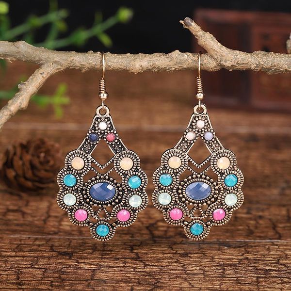 dangle & chandelier vintage geometirc ol women's earrings french style color crystal stone beaded hanging earring fashion jewelry pendi, Silver
dangle & chandelier vintage geometirc ol women's earrings french style color crystal stone beaded hanging earring fashion jewelry pendi, Silver