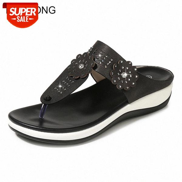 LCIZRONG Summer Bohemia High Quality Women Flip Flops Beach Flat Slippers Female Fashion Rhinestone Creative Beach Shoes Slides #n72c, Black
LCIZRONG Summer Bohemia High Quality Women Flip Flops Beach Flat Slippers Female Fashion Rhinestone Creative Beach Shoes Slides #n72c, Black