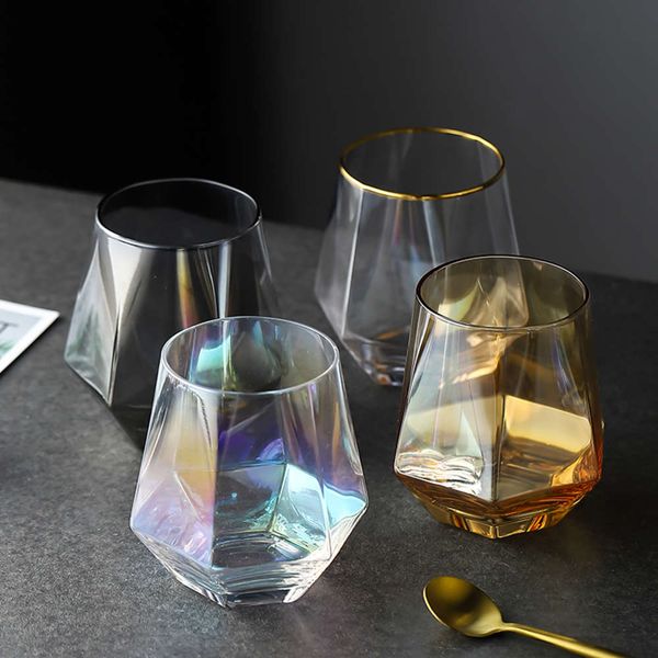 geometry whiskey glass diamond crystal glass cup golden rim transparent coffee milk tea mug home bar drinkware couple gifts
geometry whiskey glass diamond crystal glass cup golden rim transparent coffee milk tea mug home bar drinkware couple gifts