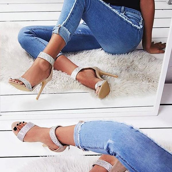 enplei women pumps 2021 fashion thin heels ankle sandals woman fish mouth high heels 11.5cm dress party shoes size 35-43, Black
enplei women pumps 2021 fashion thin heels ankle sandals woman fish mouth high heels 11.5cm dress party shoes size 35-43, Black