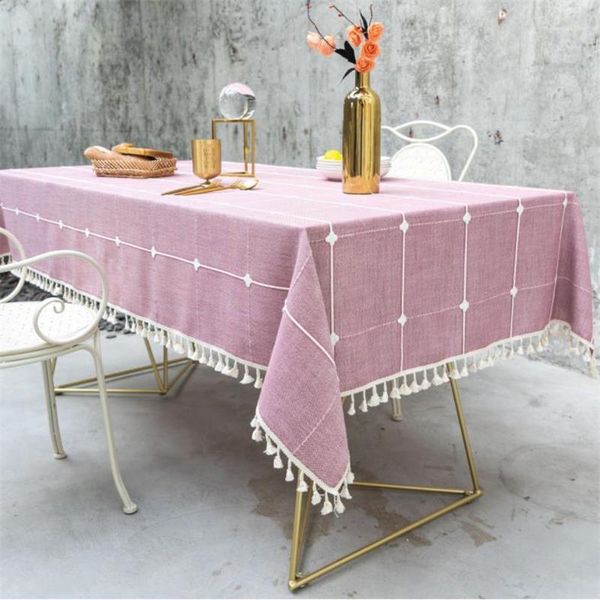 32plaid embroidered simple tablecloth solid color cotton and linen small fresh fabric tassel rectangular coffee table table 3
32plaid embroidered simple tablecloth solid color cotton and linen small fresh fabric tassel rectangular coffee table table 3