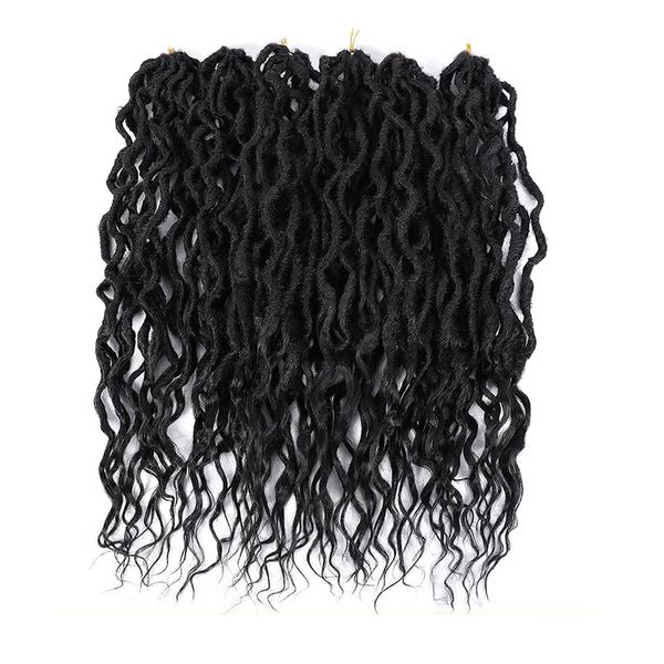 costume accessories goddess locs crochet hair wavy faux locs with curly ends synthetic braiding hair extension for women lightweight dreadlo, Silver
costume accessories goddess locs crochet hair wavy faux locs with curly ends synthetic braiding hair extension for women lightweight dreadlo, Silver