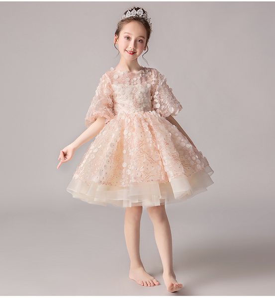 champagne tulle sequin flower girl wedding gown evening kids dress girls children prom princess party formal birthday dresses 210303, Red;yellow
champagne tulle sequin flower girl wedding gown evening kids dress girls children prom princess party formal birthday dresses 210303, Red;yellow