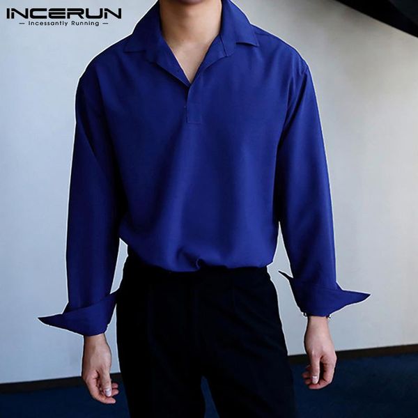 men's casual shirts solid color men shirt brand lapel streetwear long sleeve camisa masculina 2021 fashion leisure clothing s-3xl incer, White;black
men's casual shirts solid color men shirt brand lapel streetwear long sleeve camisa masculina 2021 fashion leisure clothing s-3xl incer, White;black