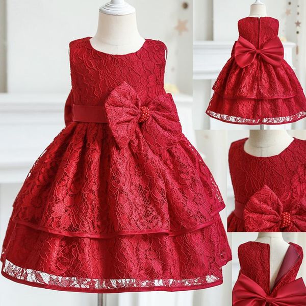 girl's dresses 2021 girls wedding lace dress bow red flower birthday girl princess vestidos de gala christmas clothes, Red;yellow
girl's dresses 2021 girls wedding lace dress bow red flower birthday girl princess vestidos de gala christmas clothes, Red;yellow