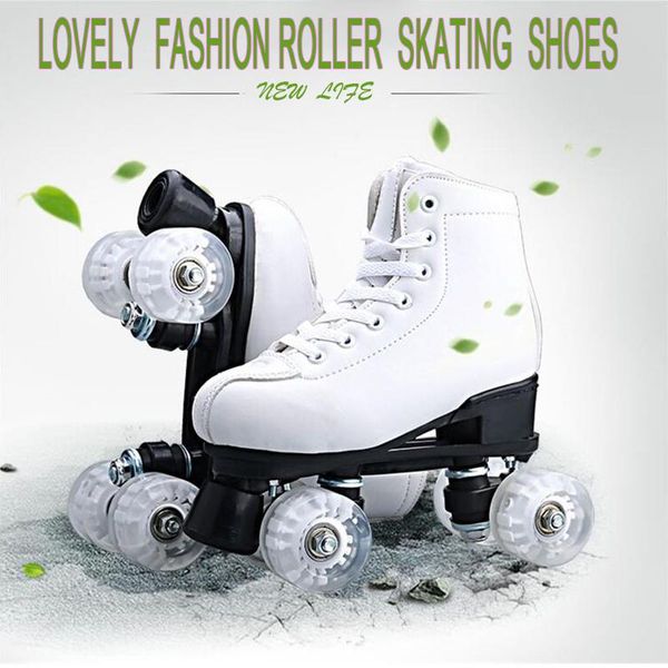 white double row skates roller skates men and women roller four-wheel 2 line patines
white double row skates roller skates men and women roller four-wheel 2 line patines