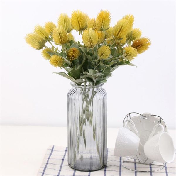 decorative flowers & wreaths artificial thistle flower simulation bouquet home office floral decor wedding party fake
decorative flowers & wreaths artificial thistle flower simulation bouquet home office floral decor wedding party fake