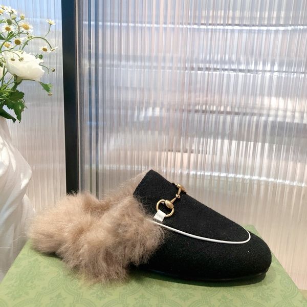 luxury and comfortable women's shoes designer casual outdoor brand fashion lazy fur slippers with shoe box, Red;white
luxury and comfortable women's shoes designer casual outdoor brand fashion lazy fur slippers with shoe box, Red;white