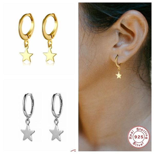 hoop & huggie canner errings s925 sterling silver trendy smooth pentacle huggies drop earrings for couple anniversary wedding earring jewelr, Golden;silver
hoop & huggie canner errings s925 sterling silver trendy smooth pentacle huggies drop earrings for couple anniversary wedding earring jewelr, Golden;silver