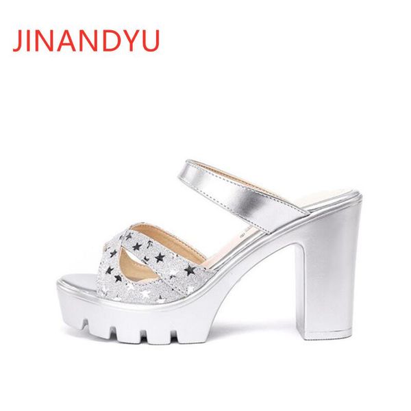 sandals size43 sequins platform women shoes high heel summer for wedding party block heels woman slippers, Black
sandals size43 sequins platform women shoes high heel summer for wedding party block heels woman slippers, Black