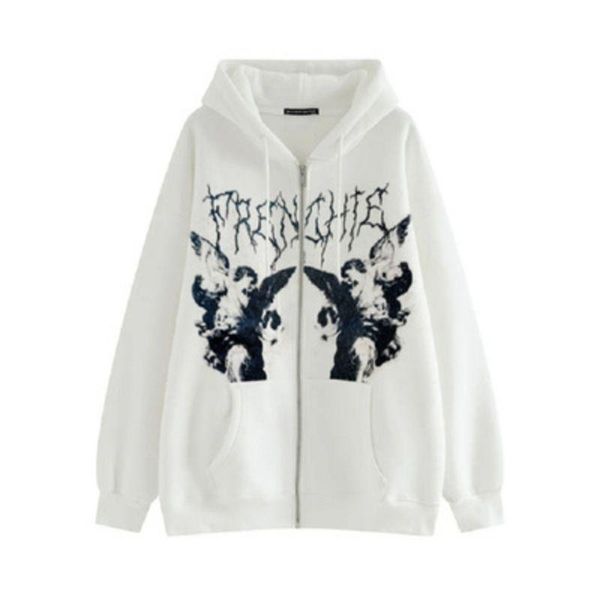 women's vests ladies' commuter hoodie loose street sports zipper cardigan casual long sleeve coat, Black;white
women's vests ladies' commuter hoodie loose street sports zipper cardigan casual long sleeve coat, Black;white