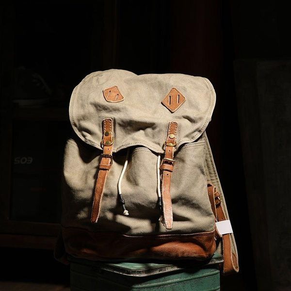 backpack vintage japan imported canvas with cowhide men's big capacity casual school bag male travel
backpack vintage japan imported canvas with cowhide men's big capacity casual school bag male travel