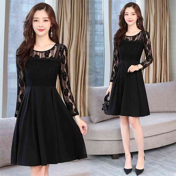 vintage black lace long sleeve midi dresses autumn winter 4xl plus size women bodycon dress elegant party vestidos 210528, Black;gray
vintage black lace long sleeve midi dresses autumn winter 4xl plus size women bodycon dress elegant party vestidos 210528, Black;gray