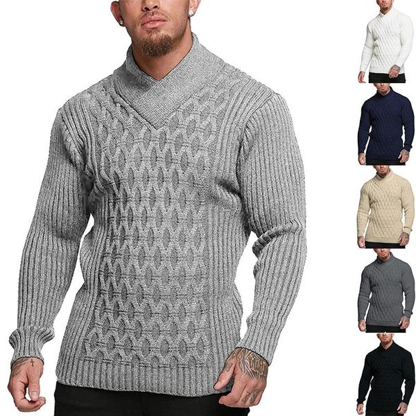 men's sweaters autumn winter solid color long-sleeved sweater vintage knitted all-match pullovers male sports warm high quality, White;black
men's sweaters autumn winter solid color long-sleeved sweater vintage knitted all-match pullovers male sports warm high quality, White;black