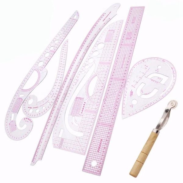 disposable table covers 7pcs/set ruler tailor measuring kit sewing drawing yardstick sleeve arm french curve set cutting paddle wheel
disposable table covers 7pcs/set ruler tailor measuring kit sewing drawing yardstick sleeve arm french curve set cutting paddle wheel