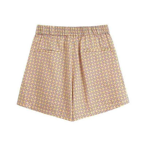 women chic fashion geometric print shorts vintage elegant high waist zipper fly short pants casual pantalones cortos 210531, White;black
women chic fashion geometric print shorts vintage elegant high waist zipper fly short pants casual pantalones cortos 210531, White;black