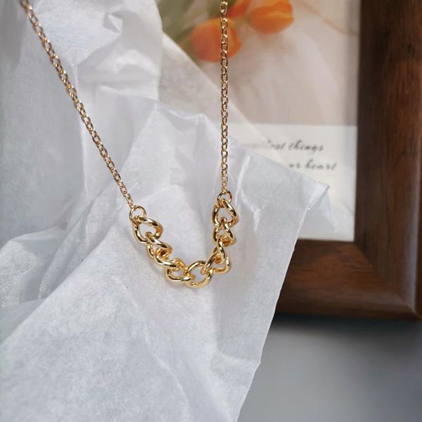chains han edition chain necklace shape temperament act the role ofing is tasted first choice of fashion and personality, Silver