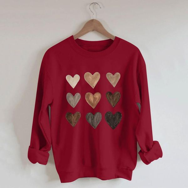 women's hoodies & sweatshirts heart printed women fleece long sleeve o neck loose sweatshirt girls hoodie pullovers winter autumn jumpe, Black
women's hoodies & sweatshirts heart printed women fleece long sleeve o neck loose sweatshirt girls hoodie pullovers winter autumn jumpe, Black