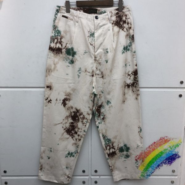 2021 new overdry pants men women 1:1 version tie dye canvas elastic sweatpants kapital trousers 05xe, Black
2021 new overdry pants men women 1:1 version tie dye canvas elastic sweatpants kapital trousers 05xe, Black