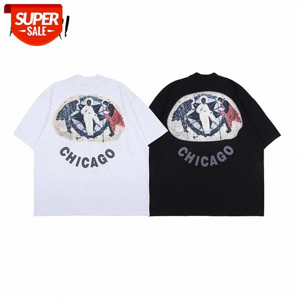 kanye oversize men summer t shirt jesus is king 3d foam letter print retro streetwear loose short sleeve hip hop rapper tee #ot3a, White;black
kanye oversize men summer t shirt jesus is king 3d foam letter print retro streetwear loose short sleeve hip hop rapper tee #ot3a, White;black