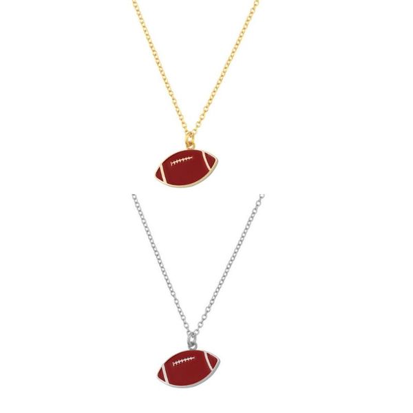 pendant necklaces looxi sport style enamel charms rugby pendants personality necklace dangle special jewelry charm for women men party, Silver
pendant necklaces looxi sport style enamel charms rugby pendants personality necklace dangle special jewelry charm for women men party, Silver