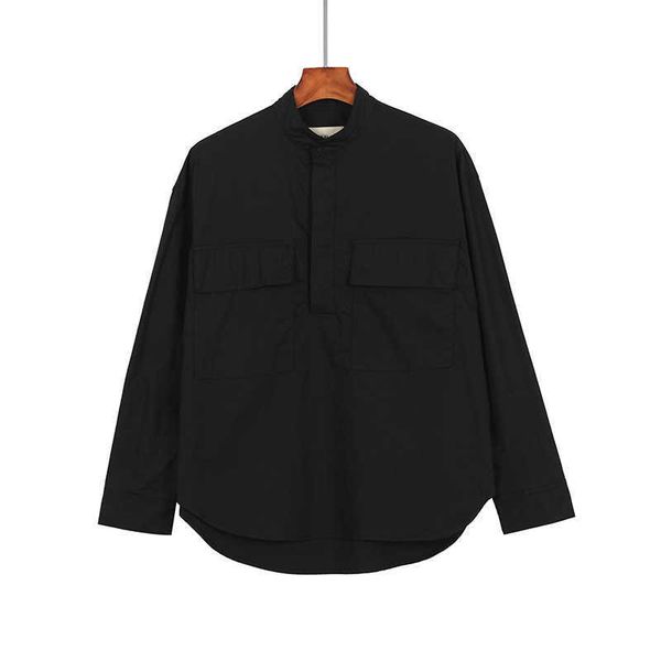 feel of god fog main line season 6 swallow tail back hem black henry collar long sleeve loose shirtpwhp, White;black
feel of god fog main line season 6 swallow tail back hem black henry collar long sleeve loose shirtpwhp, White;black