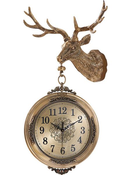 wall clocks european-style clock deer-head pendant in living room home decor selling 2021 products 50wc033
wall clocks european-style clock deer-head pendant in living room home decor selling 2021 products 50wc033