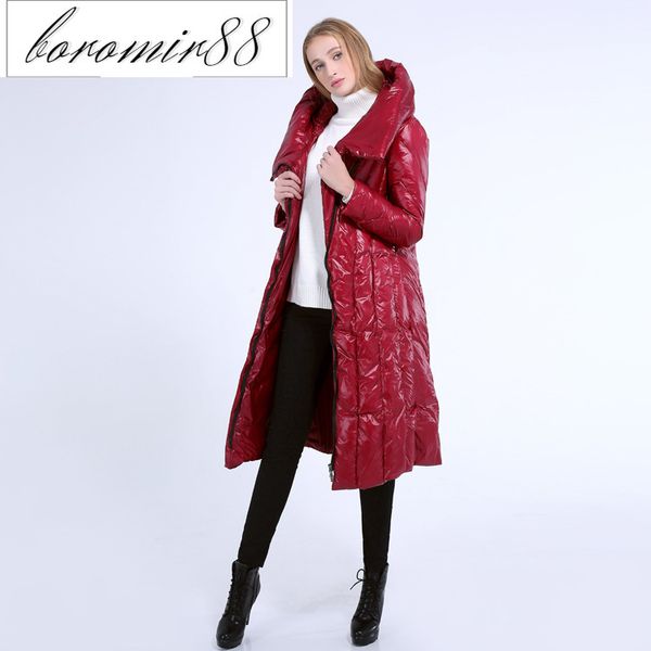 autumn and winter slim 90 white duck down women's lengthened thickened large jacket, Black
autumn and winter slim 90 white duck down women's lengthened thickened large jacket, Black
