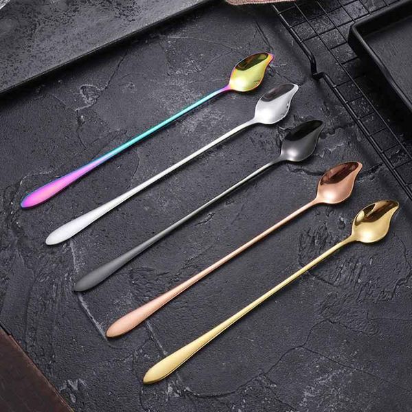 spoons stainless steel long handle stirred spoon titanium gold ice cream coffee mixing dinnerware kitchen accessories tools
spoons stainless steel long handle stirred spoon titanium gold ice cream coffee mixing dinnerware kitchen accessories tools