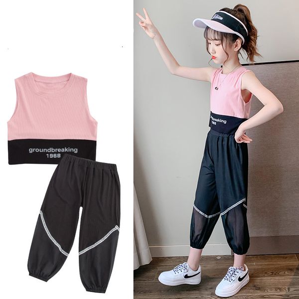 2021 new children's clothes, girls'clothes, two pieces, cropped and pants, a set of summer sports for girls, clothes l259, White
2021 new children's clothes, girls'clothes, two pieces, cropped and pants, a set of summer sports for girls, clothes l259, White