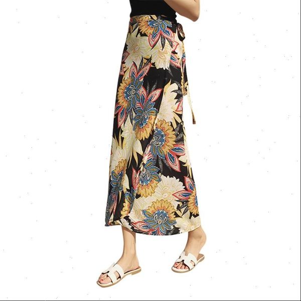 floral print high split long skirt women one piece summer maxi skirt female tie up boho beach wrap skirts, Black
floral print high split long skirt women one piece summer maxi skirt female tie up boho beach wrap skirts, Black