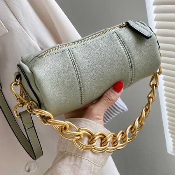 cross body pu leather women crossbody bags chain shoulder splice female handbag 2021 travel bucket bag candy barrel-shaped two
cross body pu leather women crossbody bags chain shoulder splice female handbag 2021 travel bucket bag candy barrel-shaped two