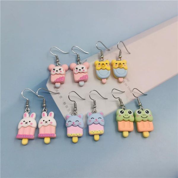 dangle & chandelier 1pair simulated animals bear mouse cat frog drop earrings for women girl cream earings jewelry gift ec431, Silver
dangle & chandelier 1pair simulated animals bear mouse cat frog drop earrings for women girl cream earings jewelry gift ec431, Silver