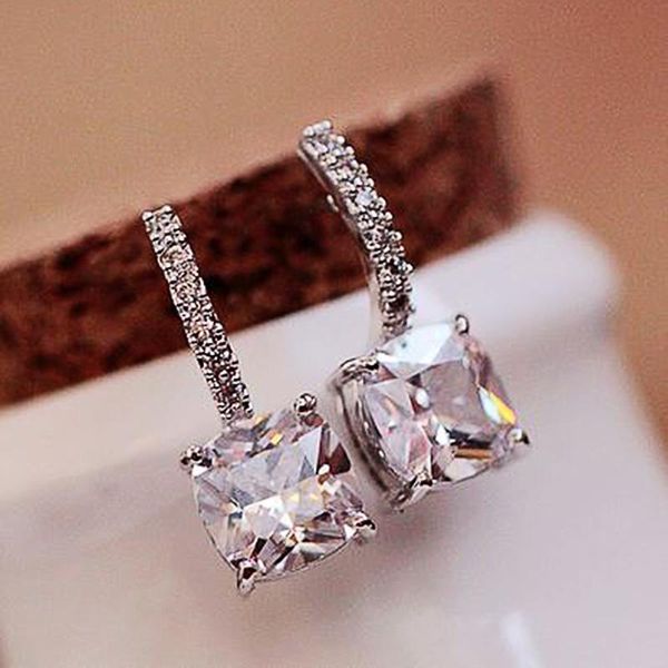 stud huitan temperament sweet crystal earrings girls fashion accessories for party daily wear shiny women's jewelry, Golden;silver
stud huitan temperament sweet crystal earrings girls fashion accessories for party daily wear shiny women's jewelry, Golden;silver