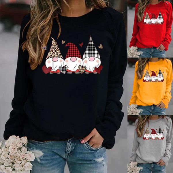 women's hoodies & sweatshirts women hoodie plaid christmas santa claus printed fleece long sleeve o neck loose sweatshirt girls pullove, Black
women's hoodies & sweatshirts women hoodie plaid christmas santa claus printed fleece long sleeve o neck loose sweatshirt girls pullove, Black