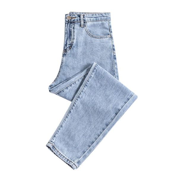 women's jeans ladie haren pants elasticity 2021 fashion vintage high waist harem casual women versatile temperament long trousers, Blue
women's jeans ladie haren pants elasticity 2021 fashion vintage high waist harem casual women versatile temperament long trousers, Blue