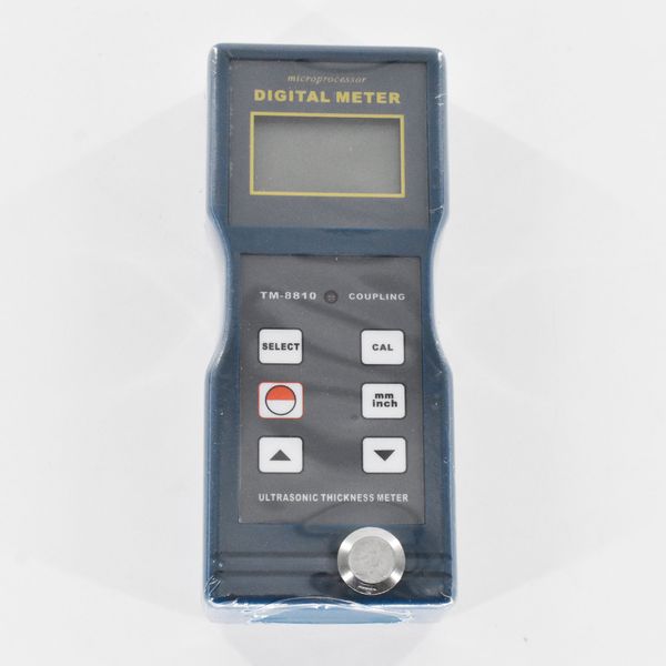 tm-8810 high resolution ultrasonic thickness meter metal thickness meter measuring range 1.5~200mm/0.06~8 inch
tm-8810 high resolution ultrasonic thickness meter metal thickness meter measuring range 1.5~200mm/0.06~8 inch