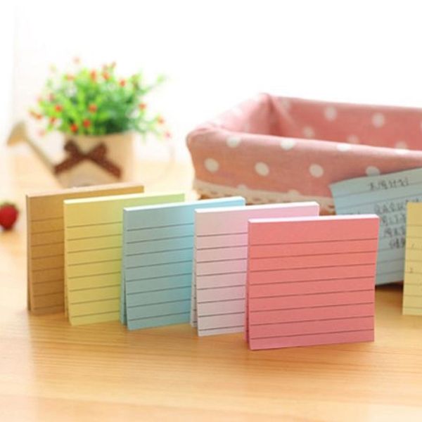 1pc simple power paper horizontal line small book candy color square message remark placed note
1pc simple power paper horizontal line small book candy color square message remark placed note