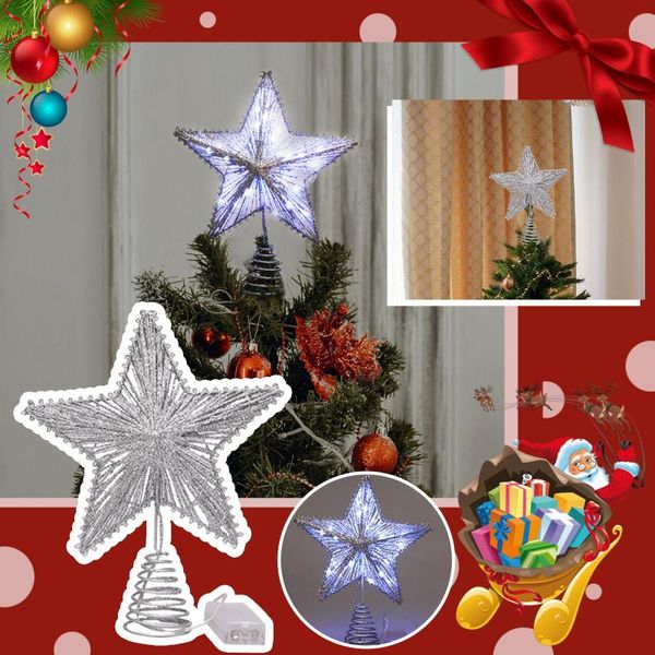 christmas decorations tree er star with led rotating snowflake projector lights hollow xmas for holiday 
christmas decorations tree er star with led rotating snowflake projector lights hollow xmas for holiday