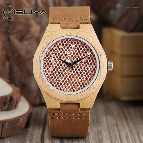 wristwatches yisuya creative women ebony bamboo wood watch fashion crystal glitter leather quartz wristwatch ladies elegant bracelet clock, Slivery;brown
wristwatches yisuya creative women ebony bamboo wood watch fashion crystal glitter leather quartz wristwatch ladies elegant bracelet clock, Slivery;brown