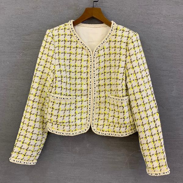 women's jackets red roosarosee spring autumn women o-neck collar long sleeve covered buttons plaid print tweed coat overcoat out, Black;brown
women's jackets red roosarosee spring autumn women o-neck collar long sleeve covered buttons plaid print tweed coat overcoat out, Black;brown